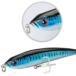 Hunthouse เหยื่อตก<span class=keywords><strong>ปลา</strong></span>เลเซอร์น้ำเค็มขนาด115มม. เหยื่อตก<span class=keywords><strong>ปลา</strong></span>ปลอมสำหรับ3D ดวงตา Vara de Pesca - Product Image 4