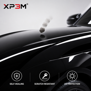 ฟิล์มใสกันรอยรถยนต์ XP3M สีดำ Obsidian Black OEM เงาแบบ TPU ความหนา 7.5 มิล ซ่อมแซมตัวเองได้ ป้องกันรอยขีดข่วน ป้องกันสีเหลือง พร้อมช่องระบายอากาศ - Product Image 2