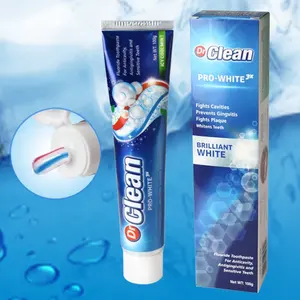 抗敏天然有机产品轻盈便携牙齿美白精华牙膏
