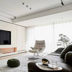 Plan de Diseño de Interiores Contemporáneo Blanco de Sanhai, Estilo Conciso, Renderizado 3D Max, Servicio de Diseño de Muebles Cómodos para el Hogar - Product Image 1