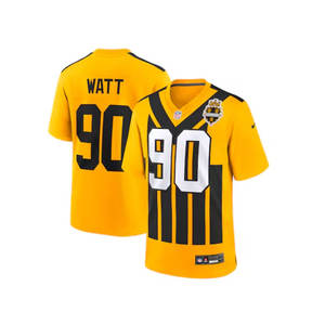 เสื้อฟุตบอลทีมอเมริกันพิมพ์ลายบัฟฟาโล nfling ทีม32ทีมระบายอากาศและเย็บ - Product Image 5