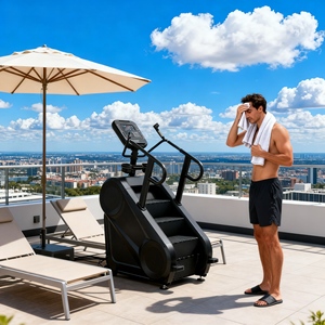 <span class=keywords><strong>Simulateur</strong></span> <span class=keywords><strong>d</strong></span>'<span class=keywords><strong>escalier</strong></span>, <span class=keywords><strong>machine</strong></span> à step pour un cardio à faible impact et un échauffement - Product Image 5