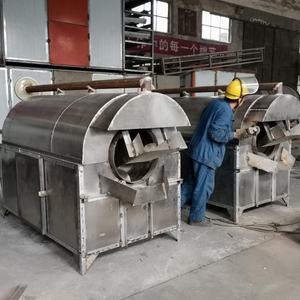 Tambur kurutucu aperatif ürünleri için paslanmaz çelik tahıl döner kurutucu silindirik mısır patlağı döner fırın ve kurutma makinesi - Product Image 5