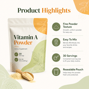 Complément Vitaminique Antioxydant Certifié ISO22000 en Poudre, Renforce l'Immunité, pour Adultes et Enfants, 450g, Bénéfique pour la Peau - Product Image 5