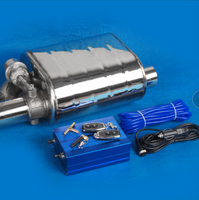 Kit de tube d'échappement universel avec télécommande, en acier inoxydable, pour voiture, système de tuner, Valve à vide