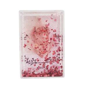 <span class=keywords><strong>2021</strong></span> personnalisé paillettes cadre Photo nouveau Design en plastique bébé Souvenir cadeau pour les femmes enceintes pleine lune sérigraphie cadeau - Product Image 4