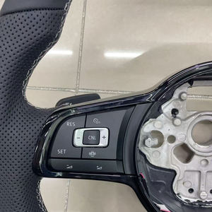 Volante de Cuero para Automóvil Volkswagen MK7 Golf 7 GTI Passat <span class=keywords><strong>Polo</strong></span> Scirocco 2014-2018 GTD GTS GTE GLI R-Line R CC MK6, en Existencia - Product Image 5