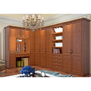 Placard de chambre à coucher en bois <span class=keywords><strong>Massif</strong></span> porte armoire attelle <span class=keywords><strong>dressing</strong></span> armoire - Product Image 4