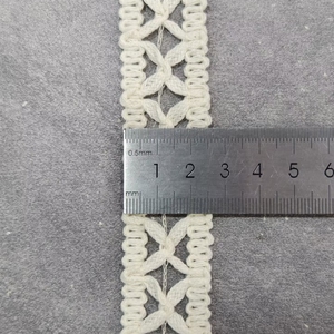 Versatile passamaneria in filo di cotone per accessori di abbigliamento, mobili, abiti da sposa - Product Image 4