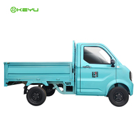 Truk Pikap Mini Listrik Murah KEYU untuk Perjalanan, Kemampuan Mendaki Maksimal 20%, Rantai Pasokan Matang