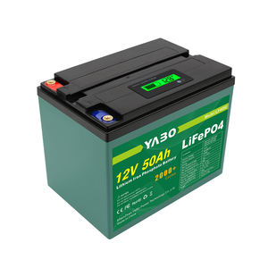 Deep Cycle Lithium-ijzerfosfaat Lange Levensduur Oplaadbare Li-Ion Lithium Batterij 12V 50Ah Voor Zonne-energie - Product Image 1