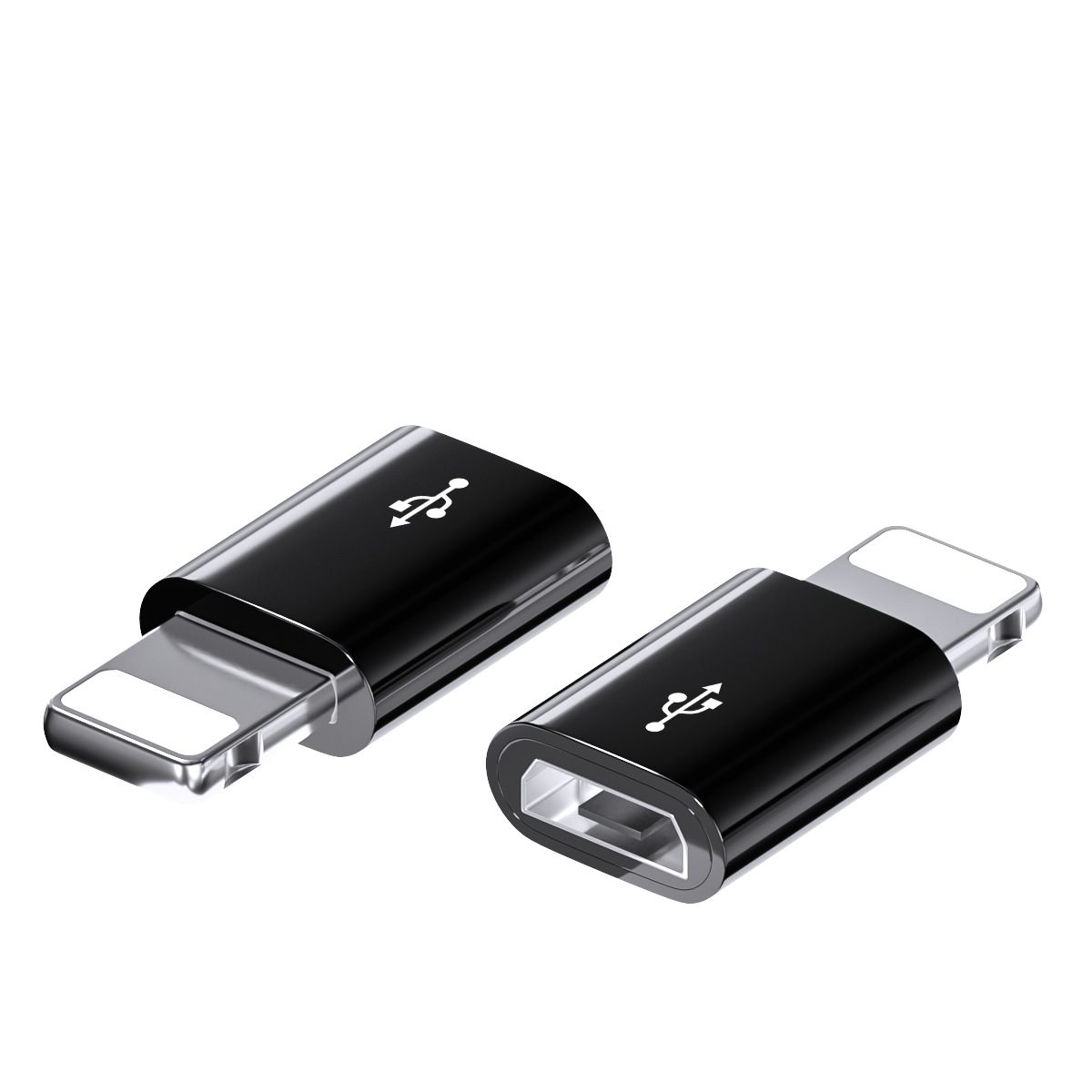 Android a Apple Corto Negro
