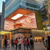Écran LED vidéo HD pour extérieur, écran publicitaire géant LED pour utilisation en extérieur
