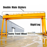 Grue de levage robuste Wanlong 300T, portée 20 m et hauteur de levage 16 m, pour opérations de levage de chambres de forage et de blindages de tunnels