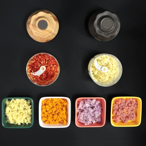 Nouveau Mini Hachoir Électrique Multifonctionnel pour Purée d'Ail, Lame en Acier Inoxydable, Hachoir à Viande, Robot Culinaire Domestique, Trancheuse - Product Image 4