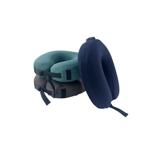 Nouveauté <span class=keywords><strong>Oreiller</strong></span> <span class=keywords><strong>de</strong></span> <span class=keywords><strong>voyage</strong></span> en mousse à mémoire <span class=keywords><strong>de</strong></span> forme 100% polyester avec <span class=keywords><strong>mini</strong></span> capuche et soutien du cou - Product Image 5