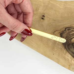 Palitos de helado acrílicos con diseño de miel y dulzura para el Día del Padre, decoraciones para pasteles, palitos para paletas, artículos para fiestas - Product Image 4