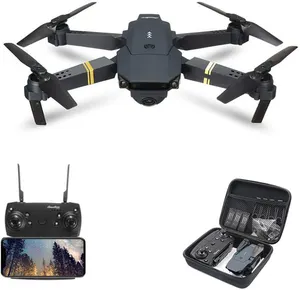 Zangão Aeronave E58 2021 Hot Mini Drones com 4K HD Camera WIFI Controle FPV Quadcopter Dobrável Portátil Kit Brinquedo dron E58 Zangão