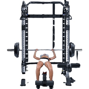 Oferta Especial: Máquina Multifuncional para Sentadillas y Ejercicios de Fuerza, Equipo de Gimnasio Comercial y Doméstico, Entrenador de Musculación de Acero - Product Image 2