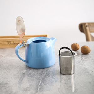 Stile nordico teaware bule di colore a buon mercato di ceramica teiera con infusore - Product Image 1
