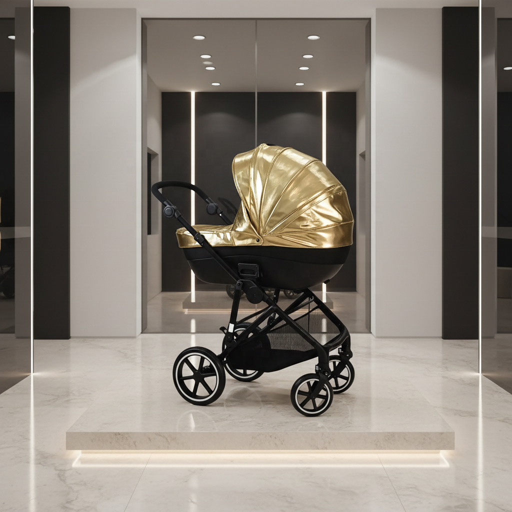 shining gold and black