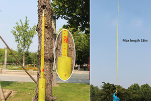 แท่งวัดความสูงทรงสามเหลี่ยมหุ้มฉนวนไฟฟ้าแรงสูงสำหรับวัด - Product Image 6