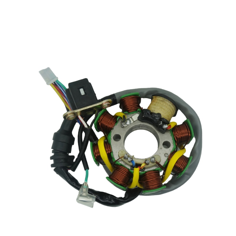 HDMP Запчасти и аксессуары для мотоциклов 8 Катушек Bajaj Boxer Bm 150 BM150 150cc статор ротора статора Магнето катушки