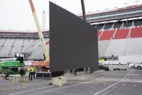 Stade de basket-ball de football P8 score led tv boards écran stade led moniteur affichage anticollision led horloge numérique affichage