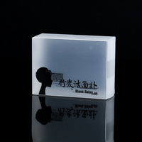Boîte cadeau carrée en plastique PET transparente, boîte en vinyle PVC transparente, boîte d'emballage en plastique, best-seller
