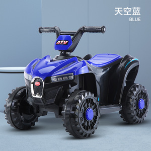 Auto Eléctrico para Bebés, Motocicleta de Cuatro Ruedas con Batería, Cochecito para Niños y Niñas, con Control Remoto - Product Image 4