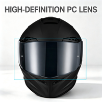 Casque de moto intégral ABS certifié DOT ECE, style rétro vintage, pour hommes et femmes, idéal pour la conduite de cruiser classique