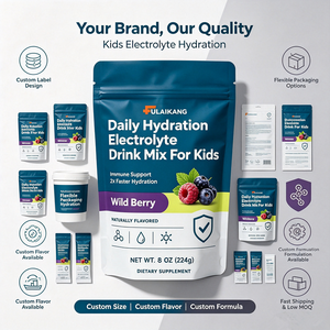 Mélange de boisson électrolytique hydratante quotidienne pour enfants, marque privée OEM, saveur baies sauvages, hydratation 2 fois plus rapide, sachet de 8 oz - Product Image 5