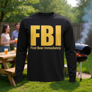 Camiseta de manga larga Fbi Find Beer Immediately - Product Image 3