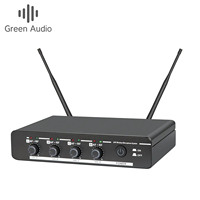 GAW-D2000 Microphone sans fil professionnel à deux canaux, microphone sans fil UHF, best-seller