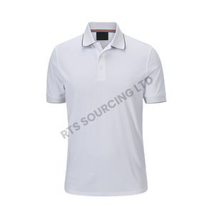 Polo écologique pour hommes Matériaux durables Doux au toucher Idéal pour les acheteurs soucieux de l'environnement et les besoins de confort décontractés - Product Image 4