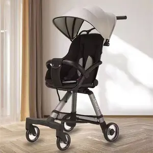环保轻便可折叠4轮儿童推车/安全婴儿推车高视野婴儿车托架