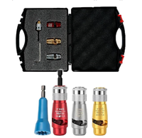 Outil Carré AWG Dénudeur et Torsadeur de Câbles pour Perceuse Électrique, Dénudeur de Fils Électriques, Torsadeur de Fils pour Perceuse