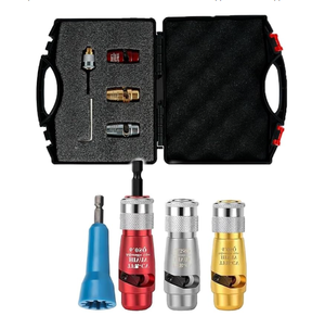 Wire Twister Tool for Drill, Drill Wire Twister, Wire Nut Twiter for Drill, Wire Twister Tool for Drill and Wire Connector Driver, Enhanced Wiring Efficiency (Sliver 2Pcs