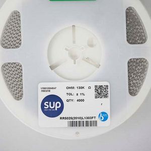 Manufacturer Direct RR5025 2010L1303FT 2010 5025 Resistors Chip Resistors SMD Resistors 130Kohm 1% 3/4W Thick Film Resistor - Product Image 1