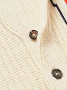 Nanteng Custom Logo Hot Selling Anti Shrinkage Long Sleeve Knitted Cotton Men Cardigan Sweater
