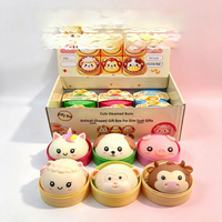 Jouet Squishy en forme d'animal, simulation de dessin animé, en caoutchouc souple, jouet à presser, nouveauté anti-stress