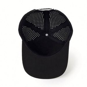 Custom LOGO Waterproof Mesh Performance <b>Baseball</b> <b>Cap</b> with Curved Brim and Plastic Snap Closure Quick Dry Fashion Hat for Adults - Product Image 5
