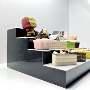 Nhà Máy Giá <span class=keywords><strong>Acrylic</strong></span> <span class=keywords><strong>LED</strong></span> rượu chai hiển thị kệ cho Câu lạc bộ nhà thương mại thanh - Product Image 3