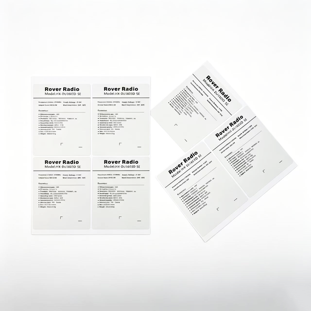 Airplane Customizable Label Baggage Tag Thermal Paper Self Adhesive Label Stickers for Airline Use