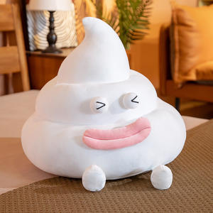 Vente chaude Drôle En Peluche Merde En Peluche Poupée Décoration De <span class=keywords><strong>La</strong></span> Maison Enfants Enfants Cadeau pour <span class=keywords><strong>La</strong></span> Fête Doux Merde Oreiller avec Poupée De Jambe - Product Image 4
