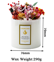 Bougies votives de luxe véganes en cire de soja à marque privée, avec couvercle en verre, logo personnalisable, pour fêtes, Halloween, Diwali, Ramadan