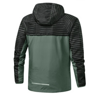 Aoyema nouvelle veste tactique hommes respirant coupe-vent Bomber veste à capuche manteau Sport course veste souple