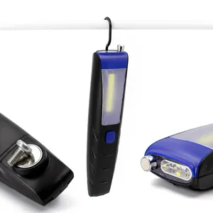 피커 90 도 회전 자기 플라스틱 미니 led 토치 작업 빛과 도매 헤드
