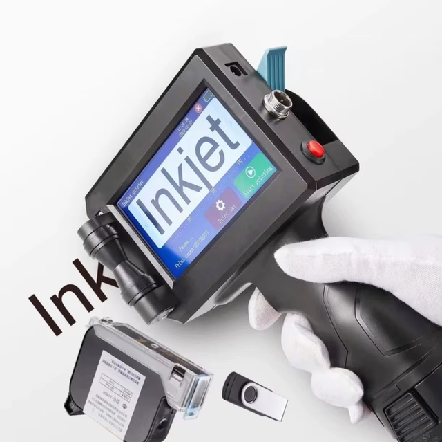 Wholesale Price Portable Handheld Inkjet Printers Machine New Easy Retail Operation for Numbering Date Coding Labels Cards
