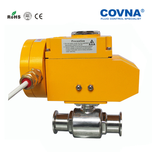 Venta de Liquidación COVNA B2B, Válvula de Bola Eléctrica Motorizada de Acero Inoxidable de 1/2 Pulgada y 2 Vías, a Prueba de Explosiones, para Agua y Aire - Product Image 4